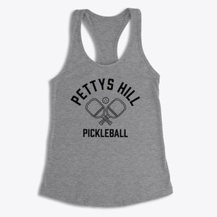 Pettys Hill Missouri Pickleball Women's Racerback Tank