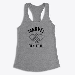 Marvel West Virginia Pickleball Women's Racerback Tank