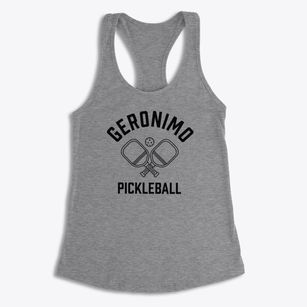 Geronimo Oklahoma Pickleball Women's Racerback Tank