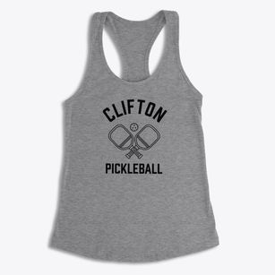Clifton Ohio Pickleball Women's Racerback Tank