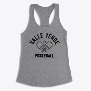 Valle Verde Texas Pickleball Women's Racerback Tank
