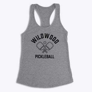 Wildwood Michigan Pickleball Women's Racerback Tank