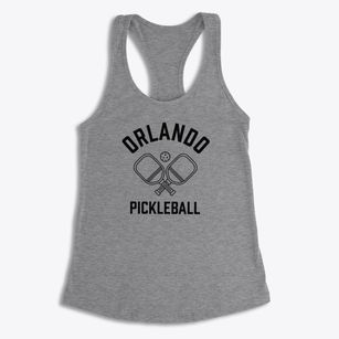 Orlando Florida Pickleball Women's Racerback Tank