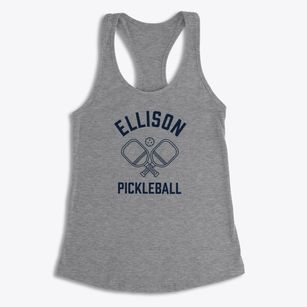 Ellison Arkansas Pickleball Women's Racerback Tank