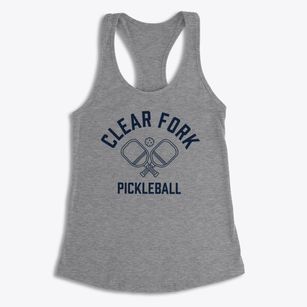 Clear Fork West Virginia Pickleball Women's Racerback Tank