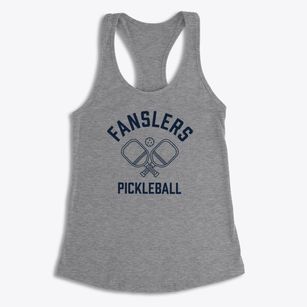 Fanslers Iowa Pickleball Women's Racerback Tank