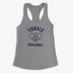 Tisdale Kansas Pickleball Women's Racerback Tank