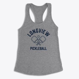 Longview Missouri Pickleball Women's Racerback Tank