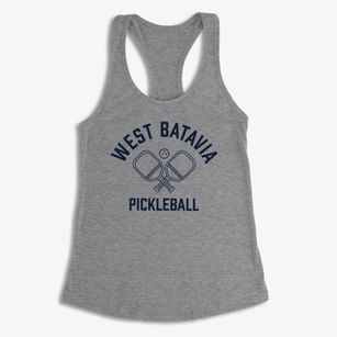 West Batavia New York Pickleball Women's Racerback Tank