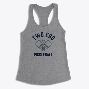 Two Egg Florida Pickleball Women's Racerback Tank