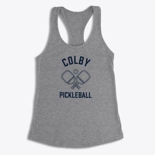Colby Kansas Pickleball Women's Racerback Tank