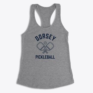 Dorsey Nebraska Pickleball Women's Racerback Tank