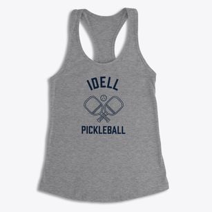 Idell New Jersey Pickleball Women's Racerback Tank