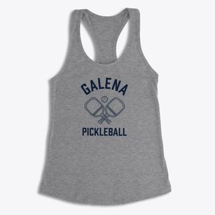 Galena Colorado Pickleball Women's Racerback Tank