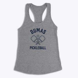 Dumas Pennsylvania Pickleball Women's Racerback Tank