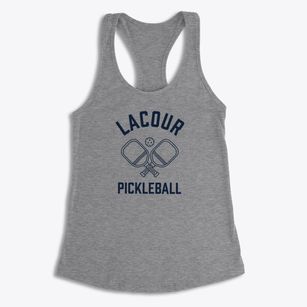 Lacour Louisiana Pickleball Women's Racerback Tank