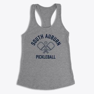 South Auburn Pennsylvania Pickleball Women's Racerback Tank