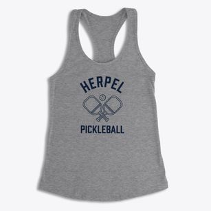 Herpel Arkansas Pickleball Women's Racerback Tank