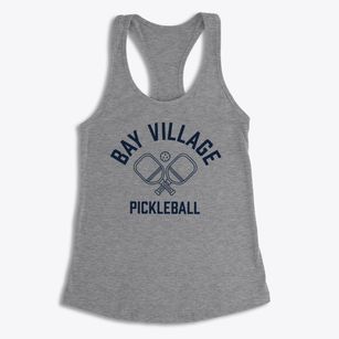 Bay Village Arkansas Pickleball Women's Racerback Tank