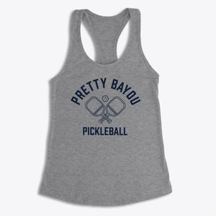 Pretty Bayou Florida Pickleball Women's Racerback Tank