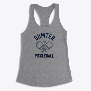 Sumter South Carolina Pickleball Women's Racerback Tank