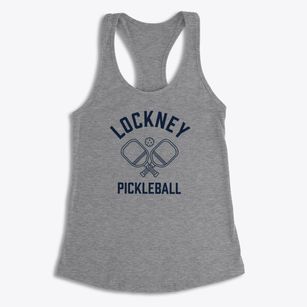 Lockney Texas Pickleball Women's Racerback Tank