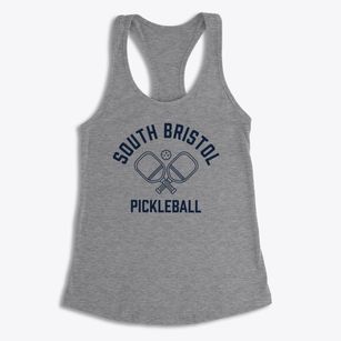 South Bristol New York Pickleball Women's Racerback Tank
