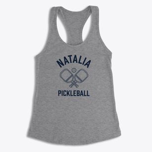 Natalia Texas Pickleball Women's Racerback Tank