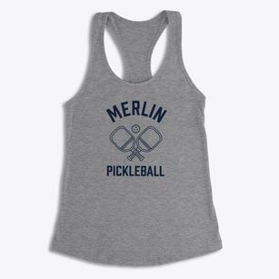 Merlin Oregon Pickleball Women's Racerback Tank