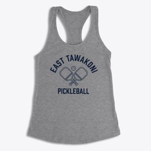 East Tawakoni Texas Pickleball Women's Racerback Tank