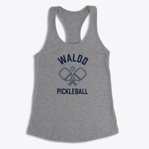 Waldo Maine Pickleball Women's Racerback Tank
