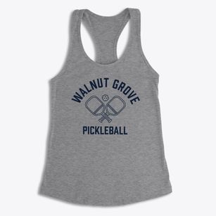 Walnut Grove Missouri Pickleball Women's Racerback Tank