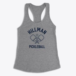 Hillman Michigan Pickleball Women's Racerback Tank