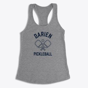 Darien Connecticut Pickleball Women's Racerback Tank