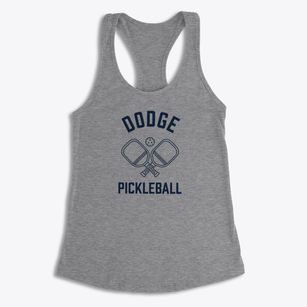 Dodge Nebraska Pickleball Women's Racerback Tank