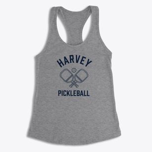 Harvey Louisiana Pickleball Women's Racerback Tank