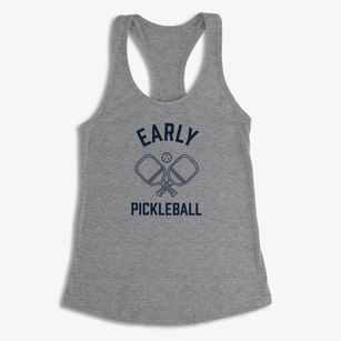 Early Iowa Pickleball Women's Racerback Tank