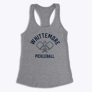 Whittemore Iowa Pickleball Women's Racerback Tank