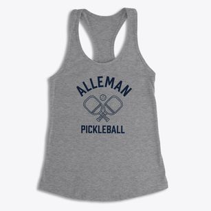 Alleman Iowa Pickleball Women's Racerback Tank