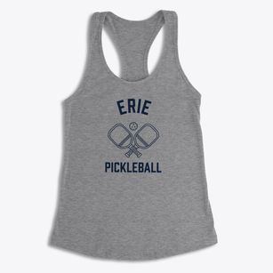 Erie Pennsylvania Pickleball Women's Racerback Tank
