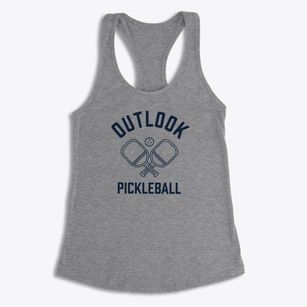 Outlook Washington Pickleball Women's Racerback Tank