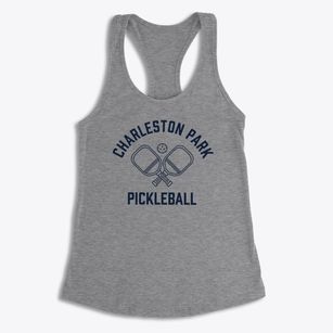 Charleston Park Florida Pickleball Women's Racerback Tank