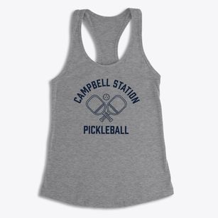 Campbell Station Arkansas Pickleball Women's Racerback Tank