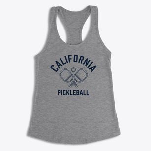 California Kentucky Pickleball Women's Racerback Tank