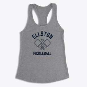 Ellston Iowa Pickleball Women's Racerback Tank