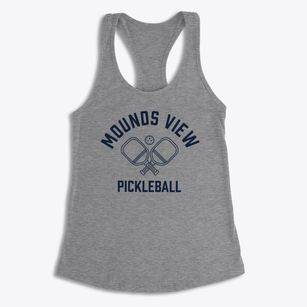 Mounds View Minnesota Pickleball Women's Racerback Tank