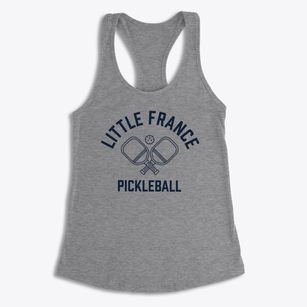 Little France New York Pickleball Women's Racerback Tank