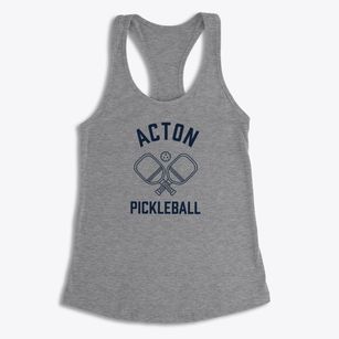 Acton North Carolina Pickleball Women's Racerback Tank