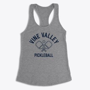 Vine Valley New York Pickleball Women's Racerback Tank