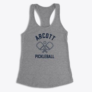 Arcott Tennessee Pickleball Women's Racerback Tank